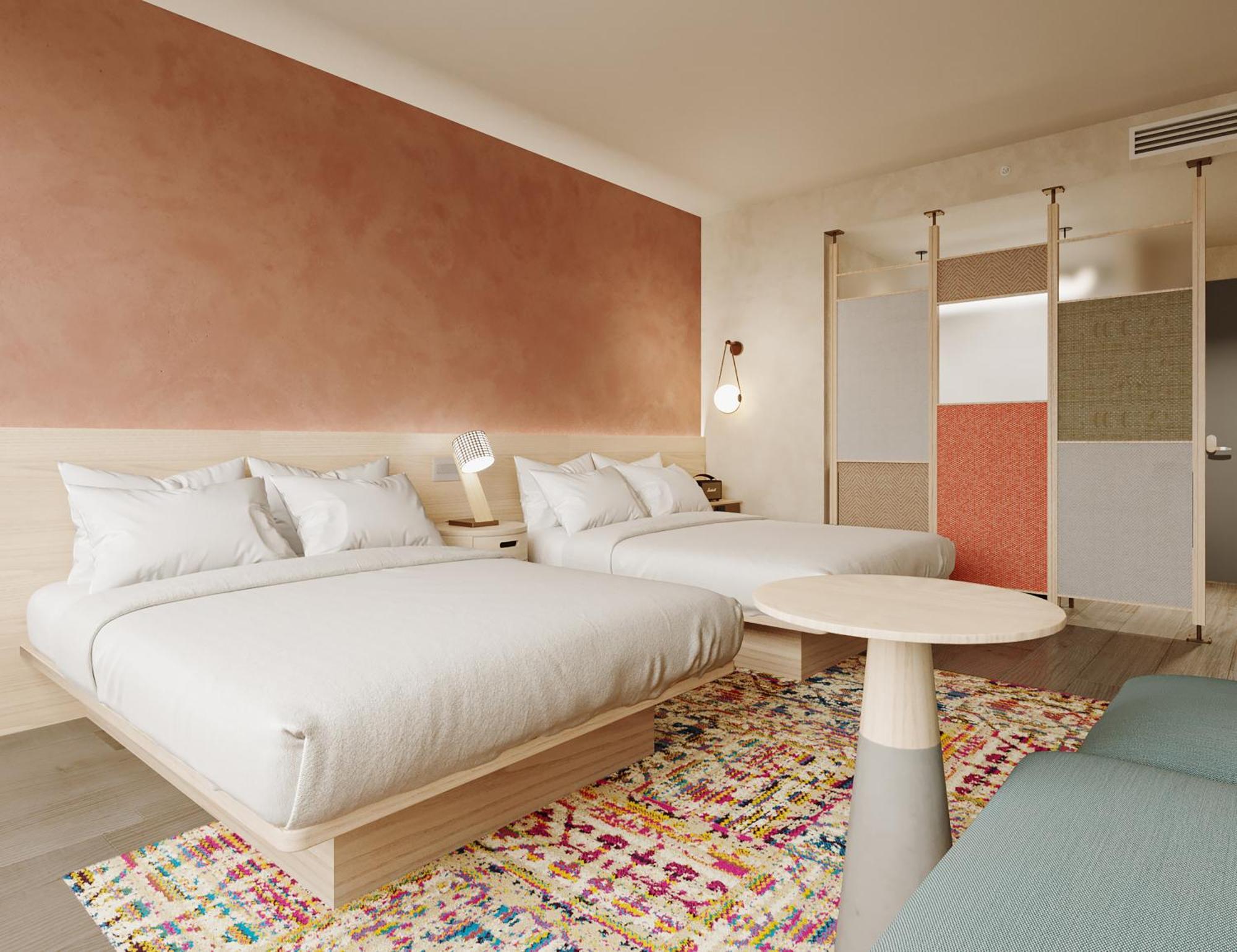 Hotel Aloft Playa Del Carmen Esterno foto A room at the Hotel Valencia